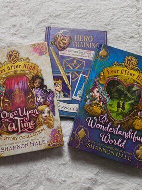 Ever After High Hardcover Book Bundle Hero Training Once Upon a Time